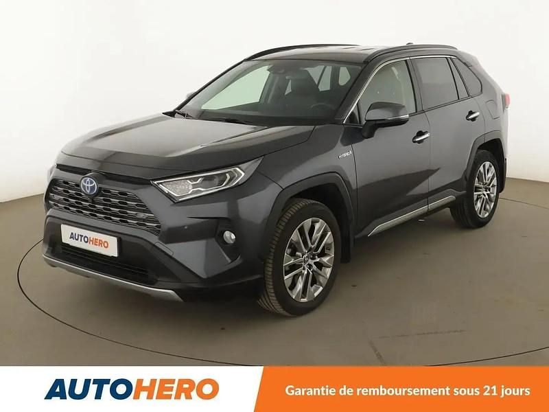 Occasion Toyota RAV4 Hybrid Lounge 218 ch (160 kW) 2021 Gris SUV