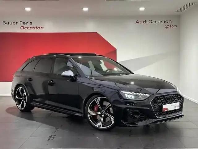 Noir mythic métallisé Utilisé 2021 Audi RS4 Design Break | 92 980 € - Image 1/4