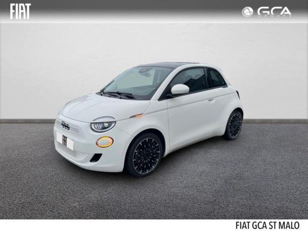Blanc Utilisé 2021 Fiat 500e Citadine | 20 990 € (Prix cher) - Image 1/4