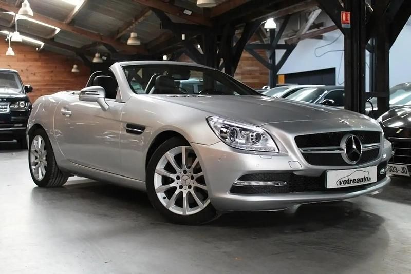 Gris Utilisé 2012 Mercedes SLK250 Cabriolet | 20 900 € - Image 1/4