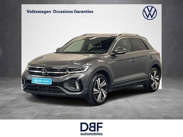 Gris Utilisé 2022 VW T-Roc R-line SUV | 27 999 € (Prix juste) - Image 1/4