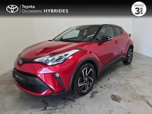 Rouge Occasion 2023 Toyota C-HR Design SUV | 25 490 € (Bon prix) - Image 1/4