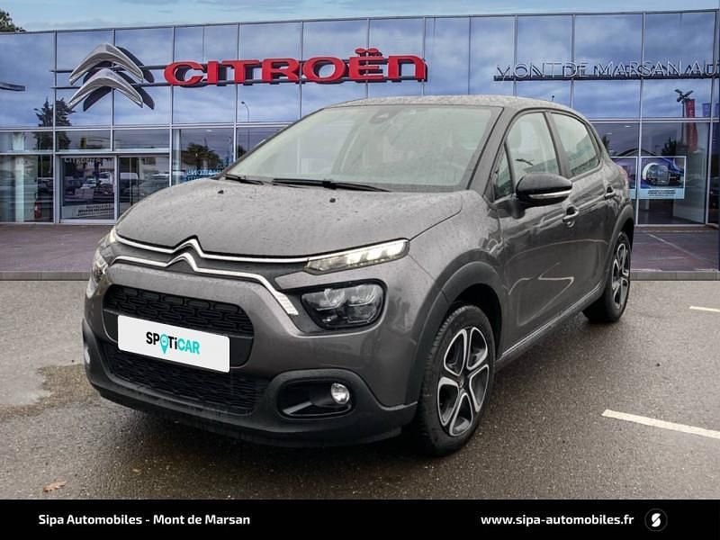 Gris Utilisé 2024 Citroën C3 PureTech Citadine | 11 790 € (Bon prix) - Image 1/4