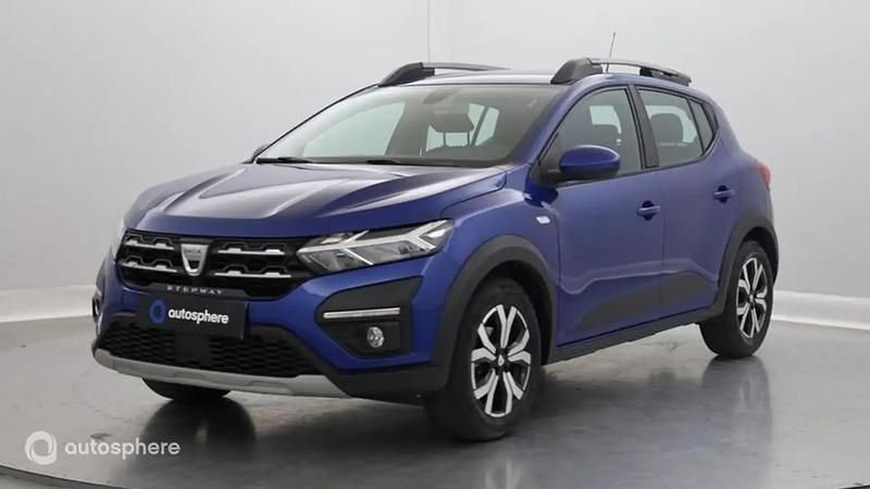 Bleu Utilisé 2022 Dacia Sandero Comfort Citadine | 13 499 € (Bon prix) - Image 1/4