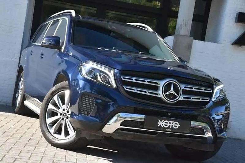 Occasion Mercedes GLS350 Luxury 258 ch (189 kW) 2017 Bleu SUV