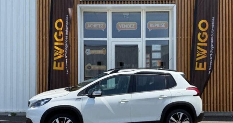 Blanc Utilisé 2016 Peugeot 2008 GT-line SUV | 9 480 € (Prix assez cher) - Image 1/4