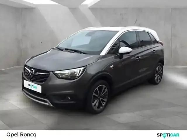 Occasion Opel Crossland X Design Edition 2019 Gris pierre de lune/toit blanc glacier SUV