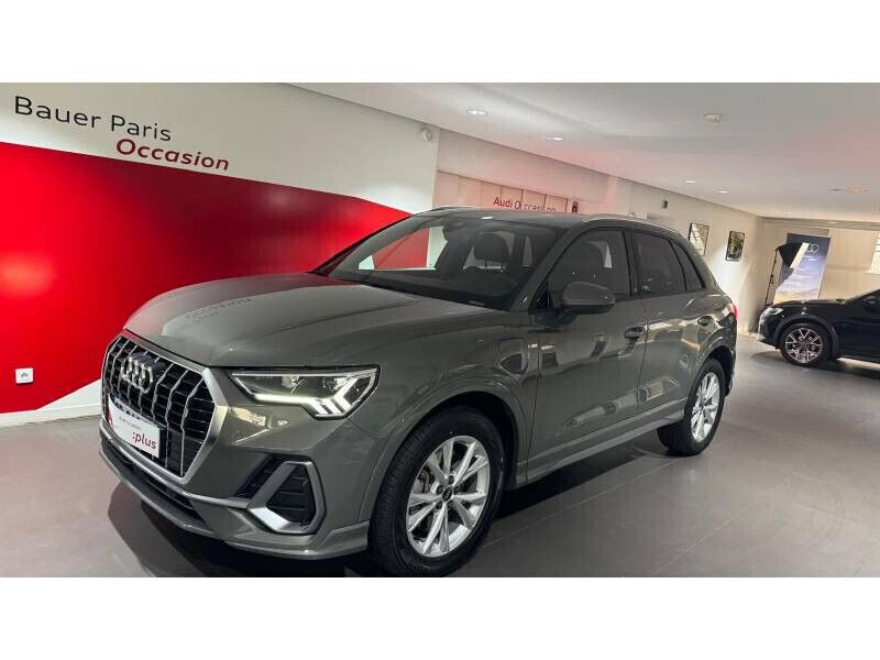 Gris Utilisé 2021 Audi Q3 S-Line SUV | 35 980 € (Prix juste) - Image 1/4