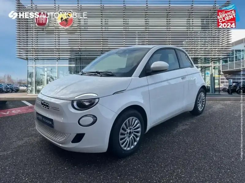 Blanc Utilisé 2023 Fiat 500e Action Berline | 12 499 € (Super prix) - Image 1/4