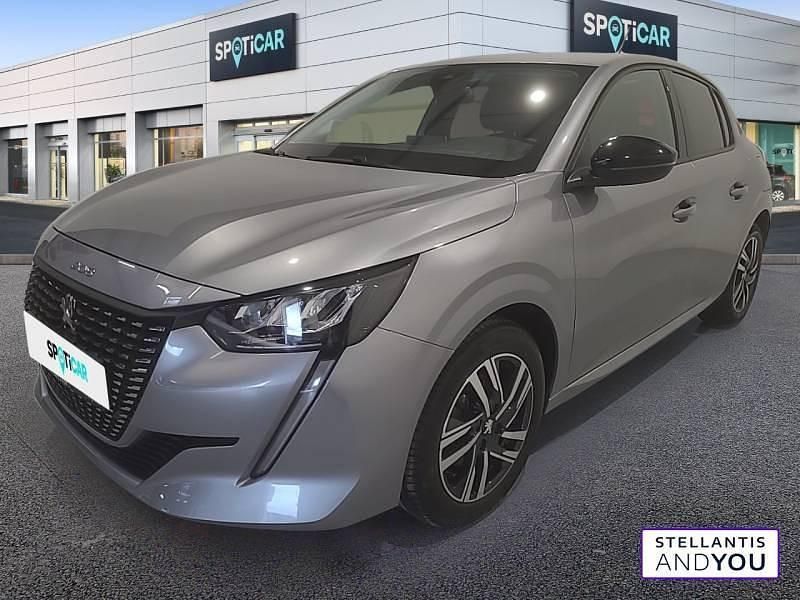 Gris Utilisé 2023 Peugeot 208 Allure Citadine | 16 990 € (Prix juste) - Image 1/4