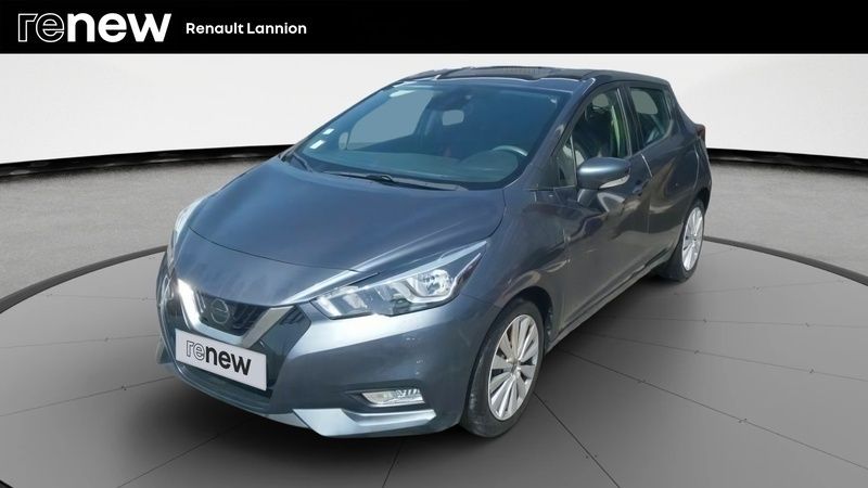 Gris Utilisé 2018 Nissan Micra Acenta Citadine | 10 490 € (Prix juste) - Image 1/4