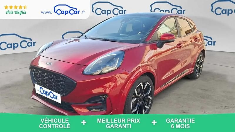 Rouge Occasion 2022 Ford Puma ST-Line X SUV | 18 200 € (Bon prix) - Image 1/4