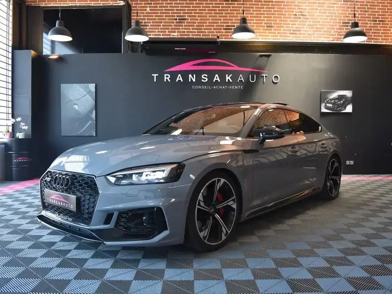Blanc Utilisé 2019 Audi RS5 Sportback Berline | 60 990 € (Prix juste) - Image 1/4