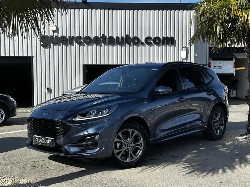 Bleu Utilisé 2022 Ford Kuga ST-Line SUV | 19 990 € (Bon prix) - Image 1/4