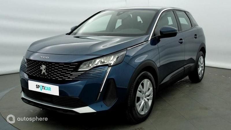 Bleu Occasion 2021 Peugeot 3008 Active SUV | 16 380 € (Prix juste) - Image 1/4