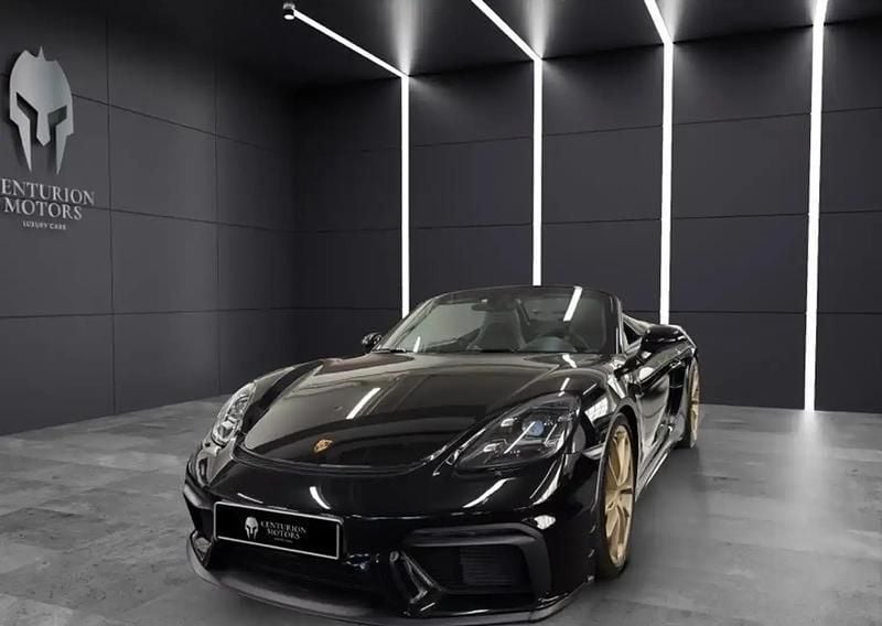 Occasion Porsche 718 Spyder 421 ch (309 kW) 2022 Noir Cabriolet