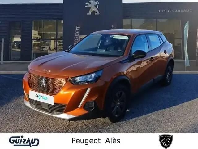 Teinte m. orange fusion Occasion 2022 Peugeot e-2008 SUV | 16 970 € (Prix juste) - Image 1/4
