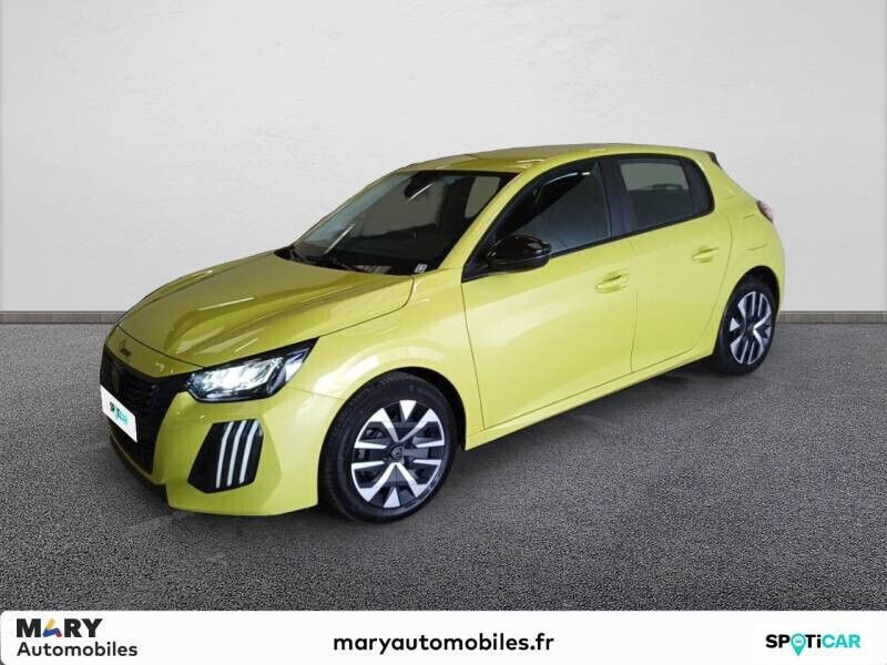 Jaune Utilisé 2024 Peugeot 208 Active Citadine | 16 490 € (Prix assez cher) - Image 1/4
