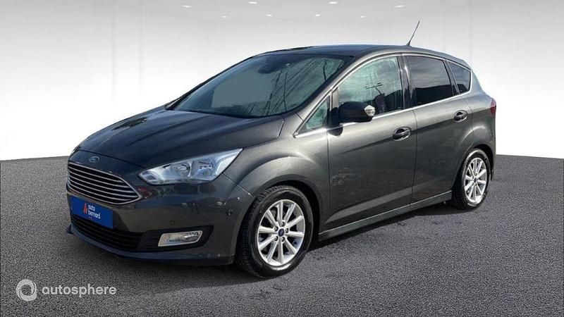 Gris Utilisé 2016 Ford C-MAX Titanium Monospace | 9 990 € (Bon prix) - Image 1/4