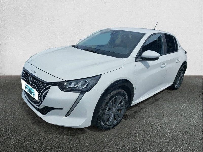 Blanc Occasion 2021 Peugeot e-208 Citadine | 14 690 € (Prix juste) - Image 1/4
