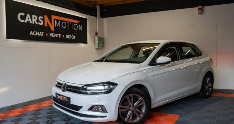 Blanc Utilisé 2019 VW Polo Citadine | 15 490 € (Bon prix) - Image 1/4