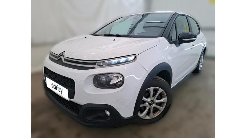 Blanc Utilisé 2019 Citroën C3 Feel Berline | 6 290 € - Image 1/4