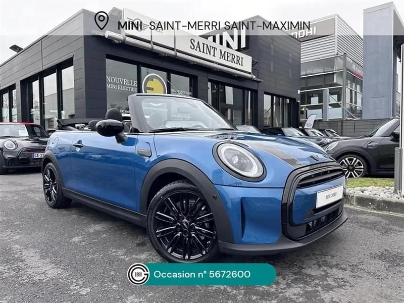 Bleu Utilisé 2024 Mini Cooper Cabriolet Premium Plus Cabriolet | 35 471 € (Prix juste) - Image 1/4