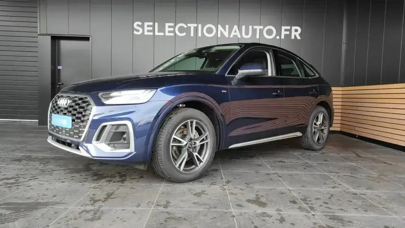 Gris Utilisé 2022 Audi Q5 Sportback Design SUV | 58 890 € - Image 1/4