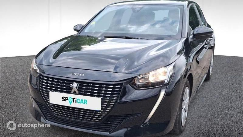 Noir Occasion 2023 Peugeot 208 Active Citadine | 15 280 € (Prix juste) - Image 1/4