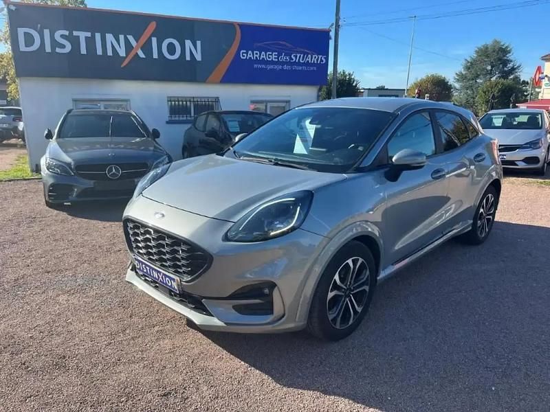Gris Utilisé 2021 Ford Puma ST-Line SUV | 15 980 € (Prix juste) - Image 1/4