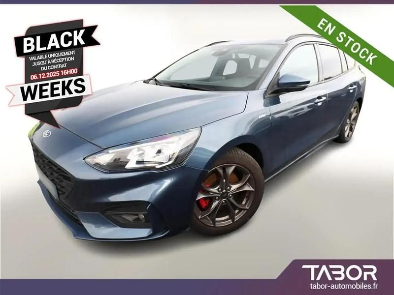 Bleu Occasion 2021 Ford Focus ST-Line | 15 388 € (Super prix) - Image 1/4
