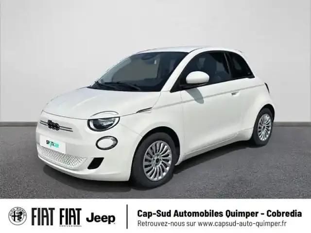Blanc Occasion 2022 Fiat 500e Action Citadine | 9 990 € (Super prix) - Image 1/4