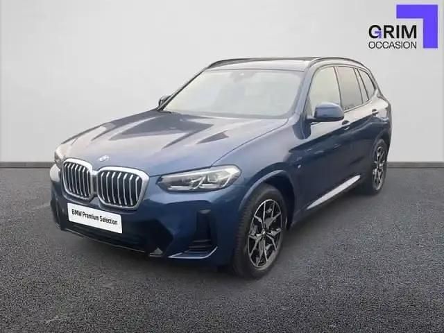 Phytonicblau metallic Occasion 2024 BMW X3 Comfort Edition SUV | 59 490 € - Image 1/4