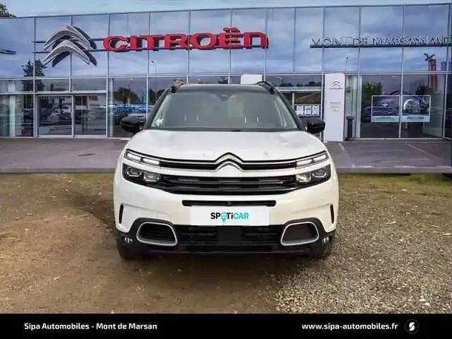 Occasion Citroën C5 Aircross Shine 225 ch (165 kW) 2021 Metallisee tri couch blanc nacre SUV