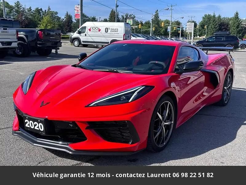 Rouge Utilisé 2020 Chevrolet Corvette Coupé | 84 633 € (Prix juste) - Image 1/4