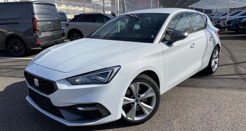 Blanc Utilisé 2021 Seat Leon FR Berline | 20 900 € (Bon prix) - Image 1/4