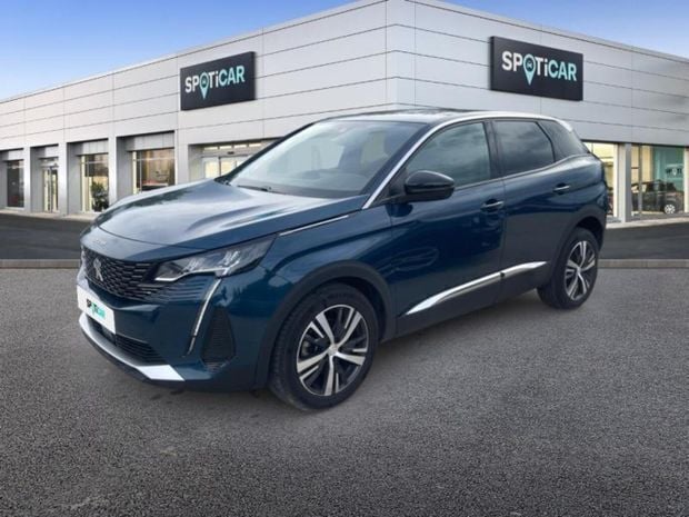 Bleu Utilisé 2023 Peugeot 3008 Allure SUV | 23 990 € (Prix juste) - Image 1/4