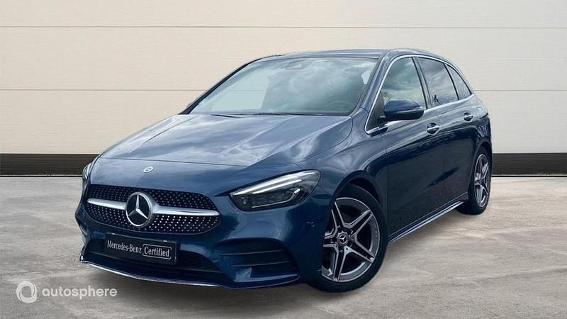 Bleu Utilisé 2022 Mercedes B180 AMG line Monospace | 28 999 € (Prix assez cher) - Image 1/4
