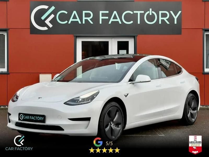 Blanc Occasion 2019 Tesla Model 3 Standard Range Berline | 19 980 € (Bon prix) - Image 1/4