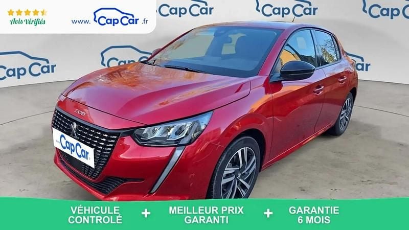 Occasion Peugeot 208 Allure 101 ch (74 kW) 2022 Rouge Citadine