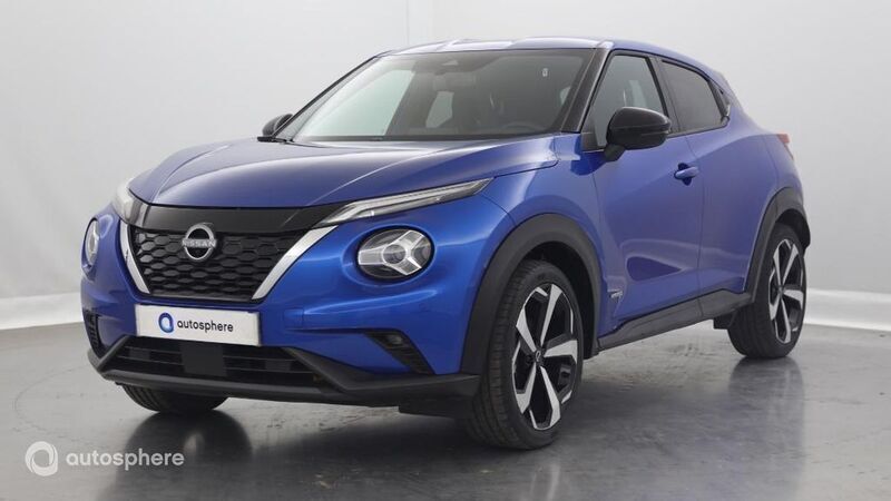 Bleu magnétique (spéciale) Utilisé 2022 Nissan Juke Tekna SUV | 20 999 € (Bon prix) - Image 1/4