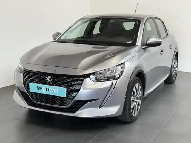 Gris Occasion 2021 Peugeot e-208 Business-Line Citadine | 14 490 € (Prix juste) - Image 1/4