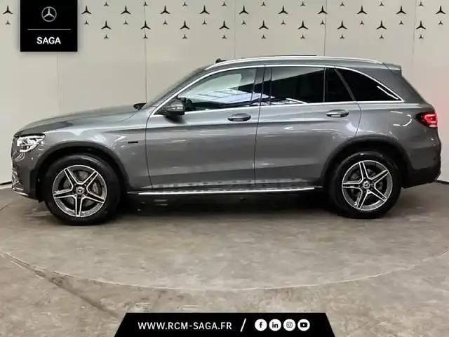 Gris foncé Occasion 2021 Mercedes GLC300 AMG line SUV | 38 900 € (Prix juste) - Image 1/3