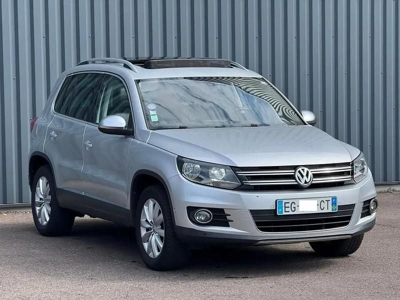 Gris Utilisé 2014 VW Tiguan Sportline SUV | 9 990 € (Bon prix) - Image 1/4