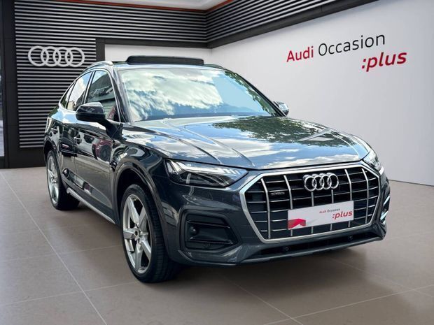 Gris Utilisé 2021 Audi Q5 Design SUV | 44 980 € (Prix cher) - Image 1/4