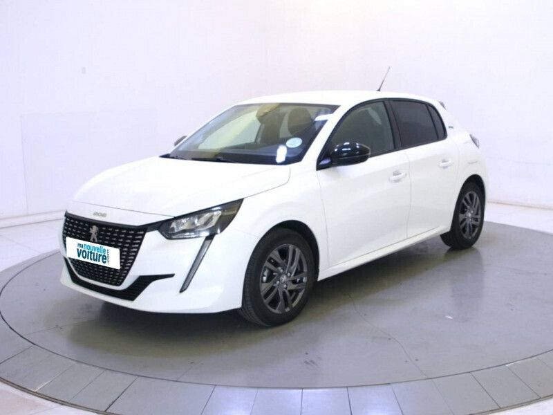 Blanc Occasion 2022 Peugeot 208 Style Citadine | 12 490 € (Prix juste) - Image 1/4