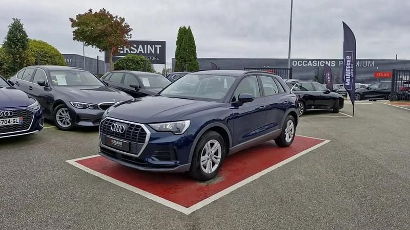 Bleu Utilisé 2020 Audi Q3 SUV | 24 590 € (Bon prix) - Image 1/4