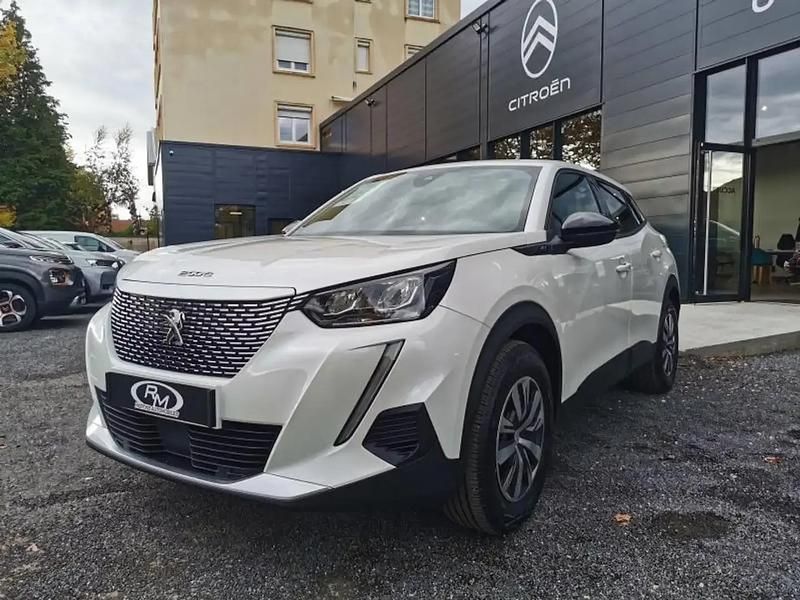 Blanc Occasion 2024 Peugeot e-2008 Active SUV | 22 499 € (Prix juste) - Image 1/4
