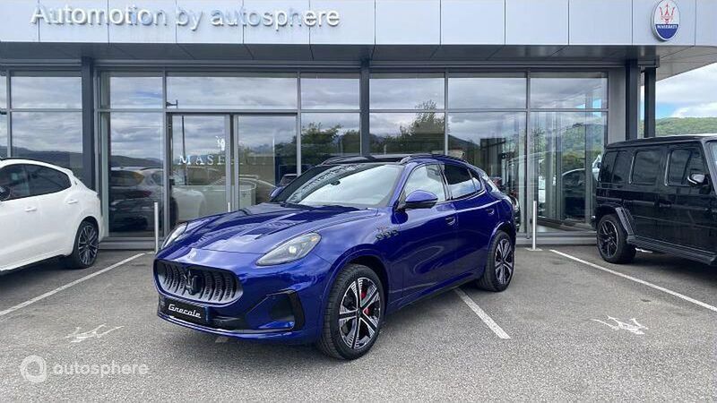 Peinture métallique blu intenso Utilisé 2024 Maserati Grecale Folgore SUV | 99 990 € - Image 1/4