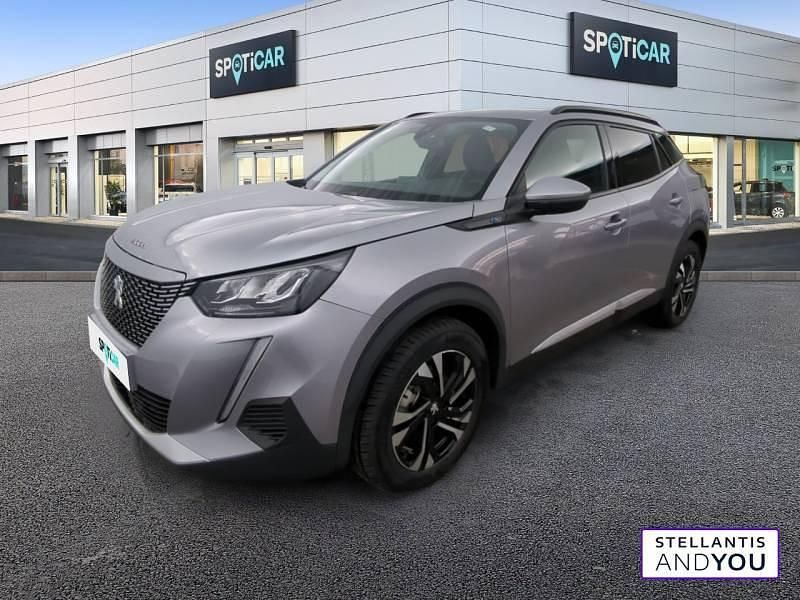 Gris Occasion 2021 Peugeot e-2008 Allure SUV | 17 690 € (Prix assez cher) - Image 1/4